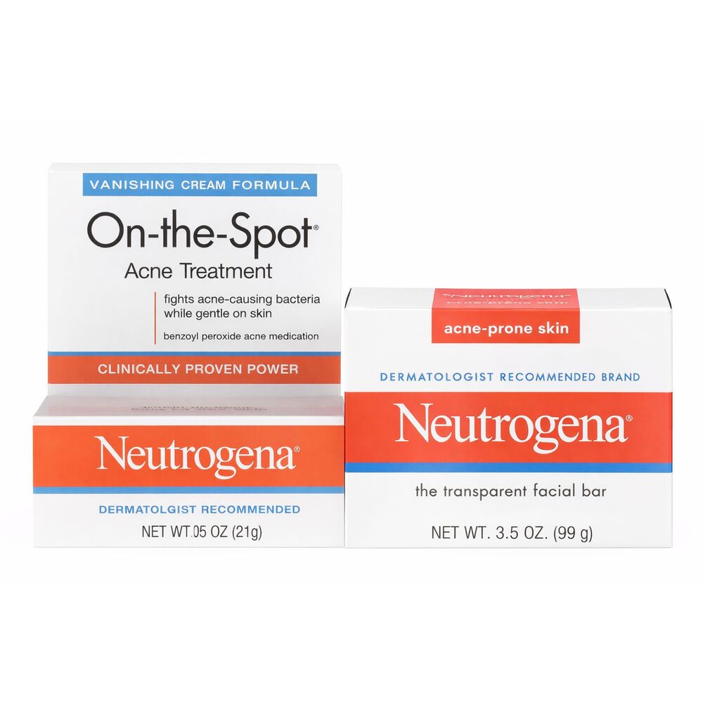 Neutrogena On-The-Spot Acne Treatment & Glycerin Cleansing Bar